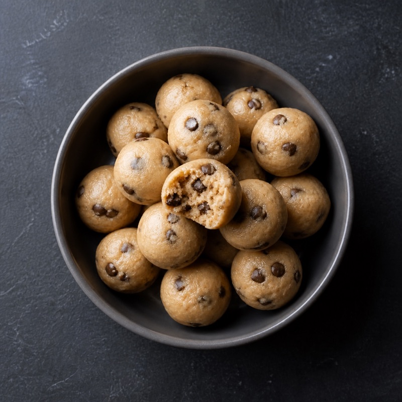 Step 3: Eat as dough or roll into balls for the fridge.