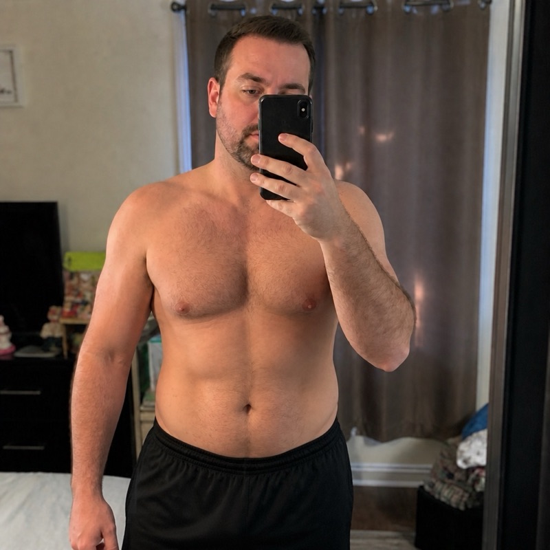 AI forecast, day 90 · ~19% body fat