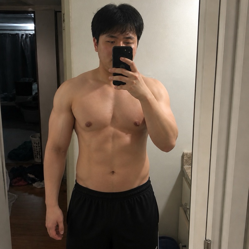 AI forecast, day 60 · ~18% body fat
