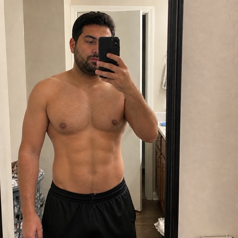 AI forecast, day 90 · ~15% body fat