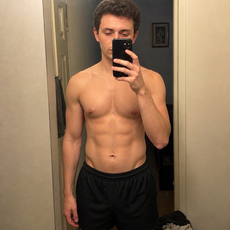 AI forecast, day 60 · ~15% body fat