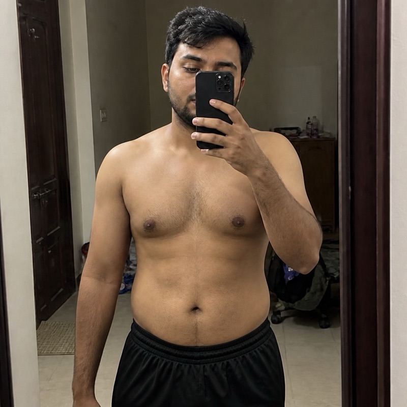 AI forecast, day 30 · ~22% body fat