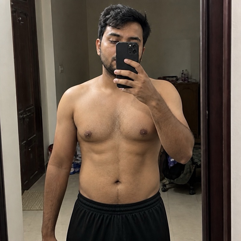 AI forecast, day 60 · ~17% body fat